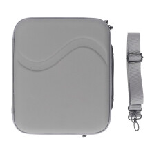 Drone Carrying Case PU Shock Absorbing Dual Zip Adjustable Strap