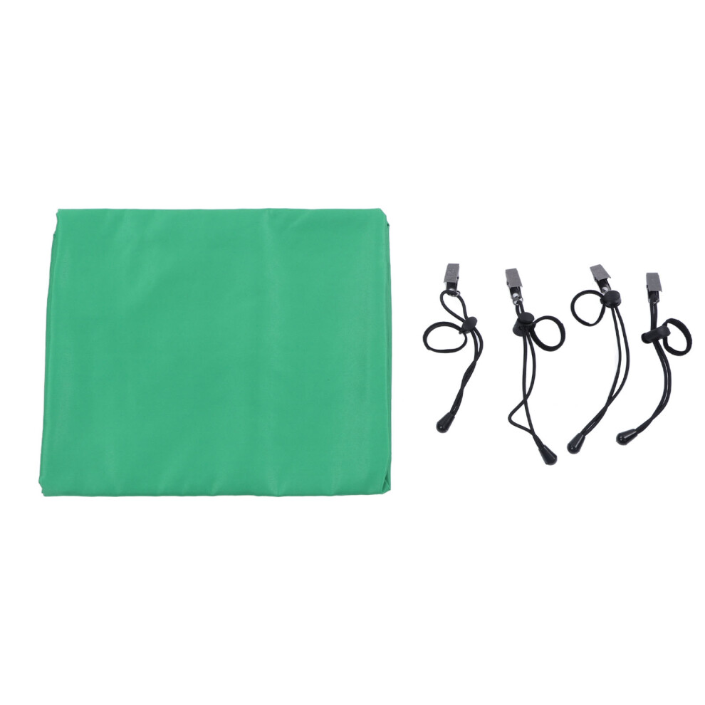 (2X2m/78.7X78.7in) Screen Cotton Polyester Perforated 2X2m Cloth Green 643505007602