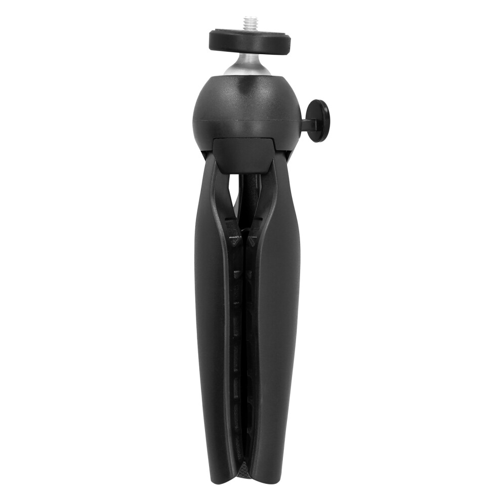 (Black) 1/4In Tripod Phone Stand Mini Live Selfie Camera Black 643505026450