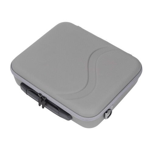 Drone Carrying Case PU Shock Absorbing Dual Zip Adjustable Strap 2