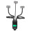 Camera Macro Flash Flexible 3 Head 5600K 8 Level Brightness Portable 1