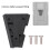 Plastic V Mount Adaptor V Lock Connector 5