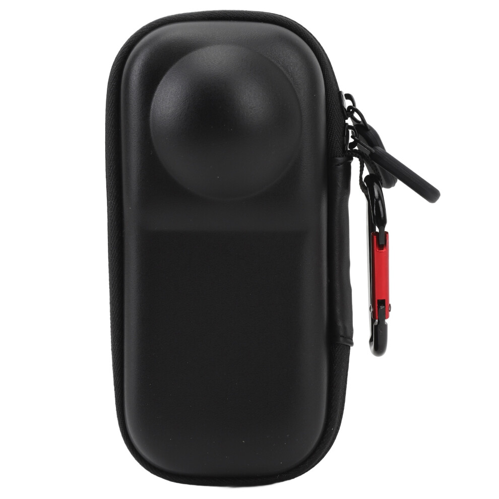 (Pu) Small Carrying Case For X4 Action Camera With Hanging Clip Nylon 643505083668