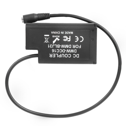 DC to DCC16 Full Decoding Dummy Battery for S1 Series Digital Camera 2