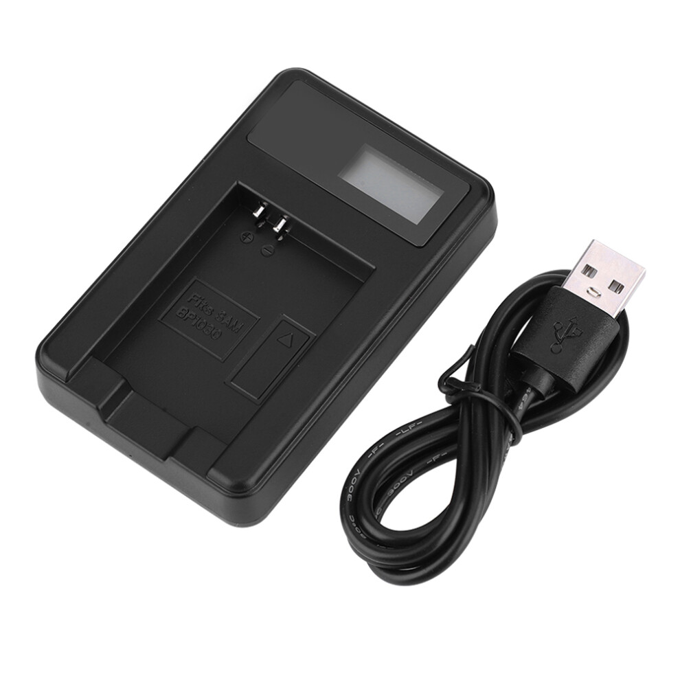Bp1030 Camera Battery Charger Usb Fast Charging Lcd 643505034783