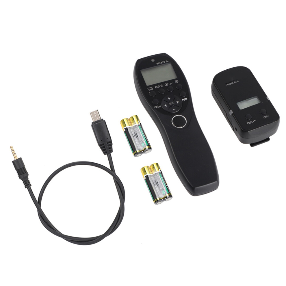 Youpro Yp-870Tx Wireless Shutter Remote Lcd Display For Camera 643505150650