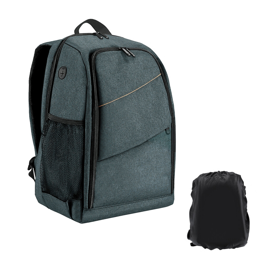 (Grey) Camera Backpack Large Capacity Laptop Compartment Tripod Holder-image-OPC-PMK2T67-NEW