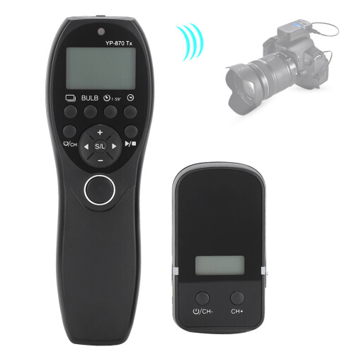 YouPro YP-870/E3 II Wireless Shutter Remote LCD Display for Canon 1