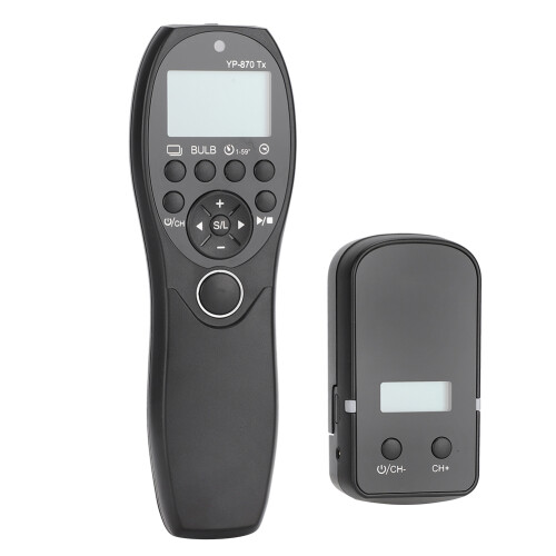 YouPro YP-870/E3 II Wireless Shutter Remote LCD Display for Canon 2