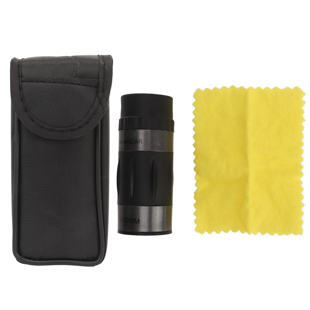 8X20 Monocular Telescope High Def Pocket For Concerts Bird Watching 643505097047