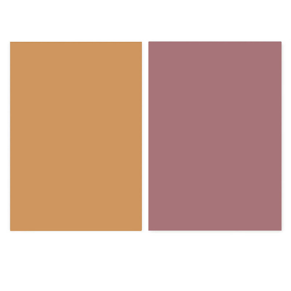 ( Vintage ) Morandi Double Sided Thickened Photography Backdrop Crimson Orange/Red/Brown 643505008715