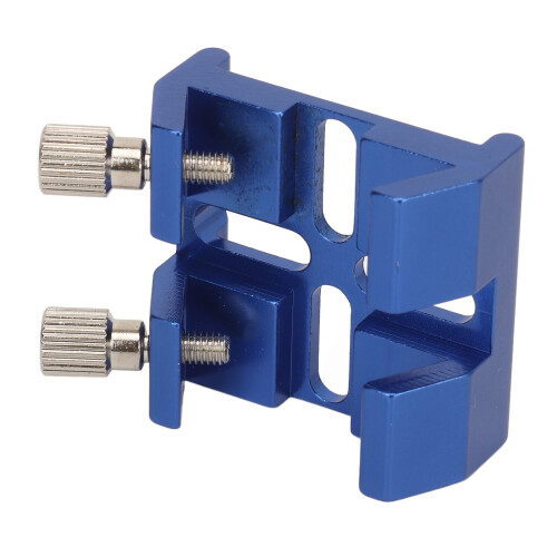 (Blue) Universal Dovetail Base Finder Scope Aluminium Alloy Telescope Mount 1