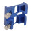 (Blue) Universal Dovetail Base Finder Scope Aluminium Alloy Telescope Mount 3