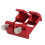(Red) Universal Dovetail Base Finder Scope Aluminium Alloy Telescope Mount 5