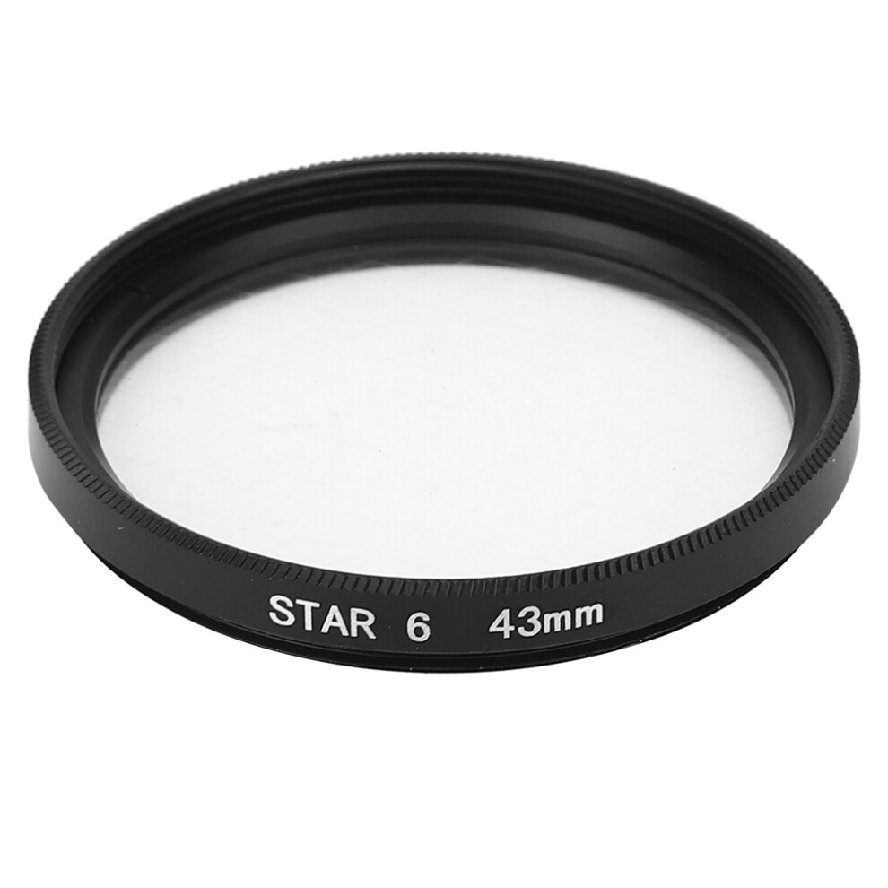 Junestar 43Mm Star Lens Filter For Canon Nikon Sony 643505148060