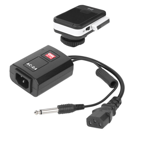 AC-2.4A Plastic Remote Trigger Anti-Interference 1/320S Wireless Flash 1
