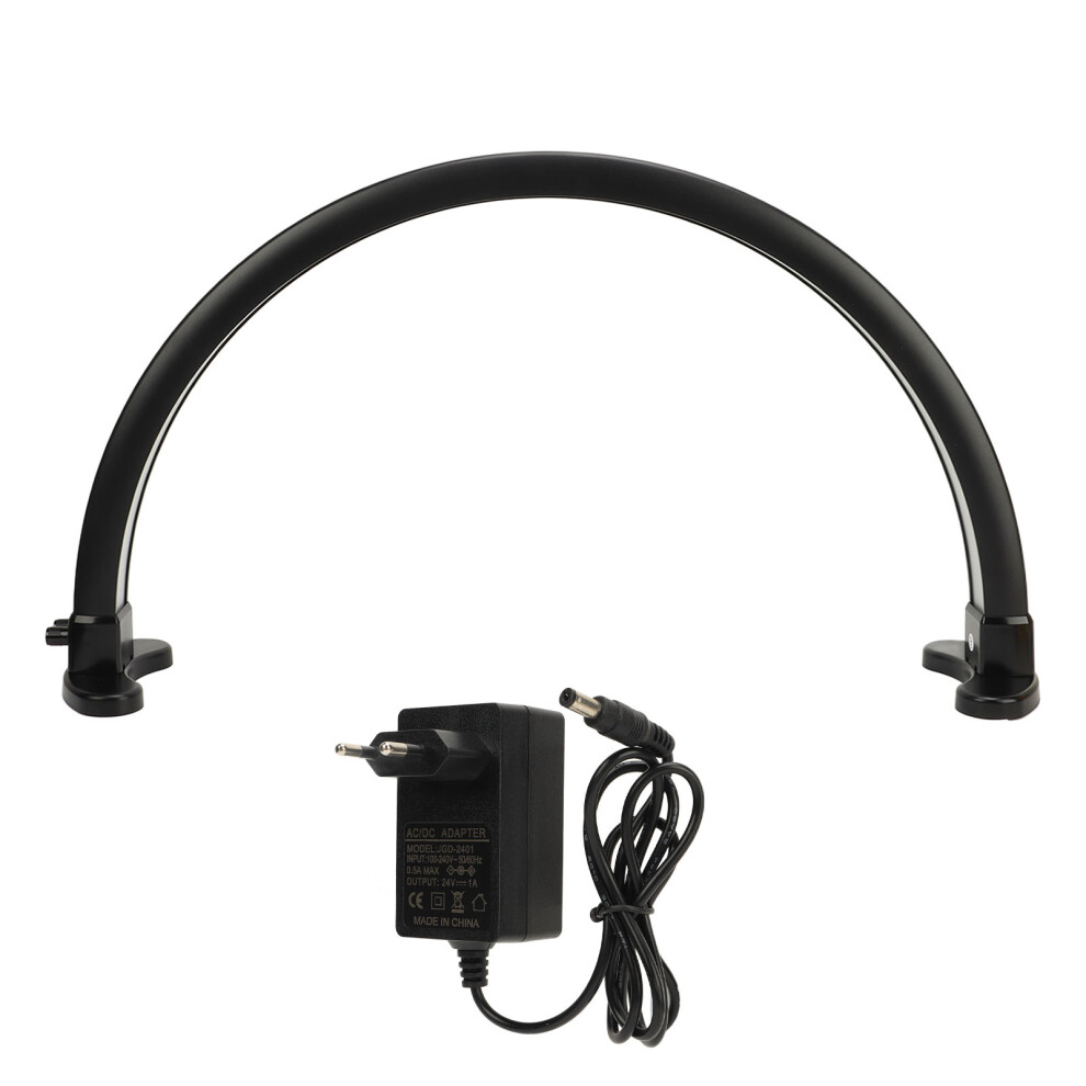 Light/Black 48W Dimmable Arc Nail Art 2700K-5600K 28In 100-240V