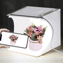 Portable Folding LED Studio Mini Camera Light Box Small White