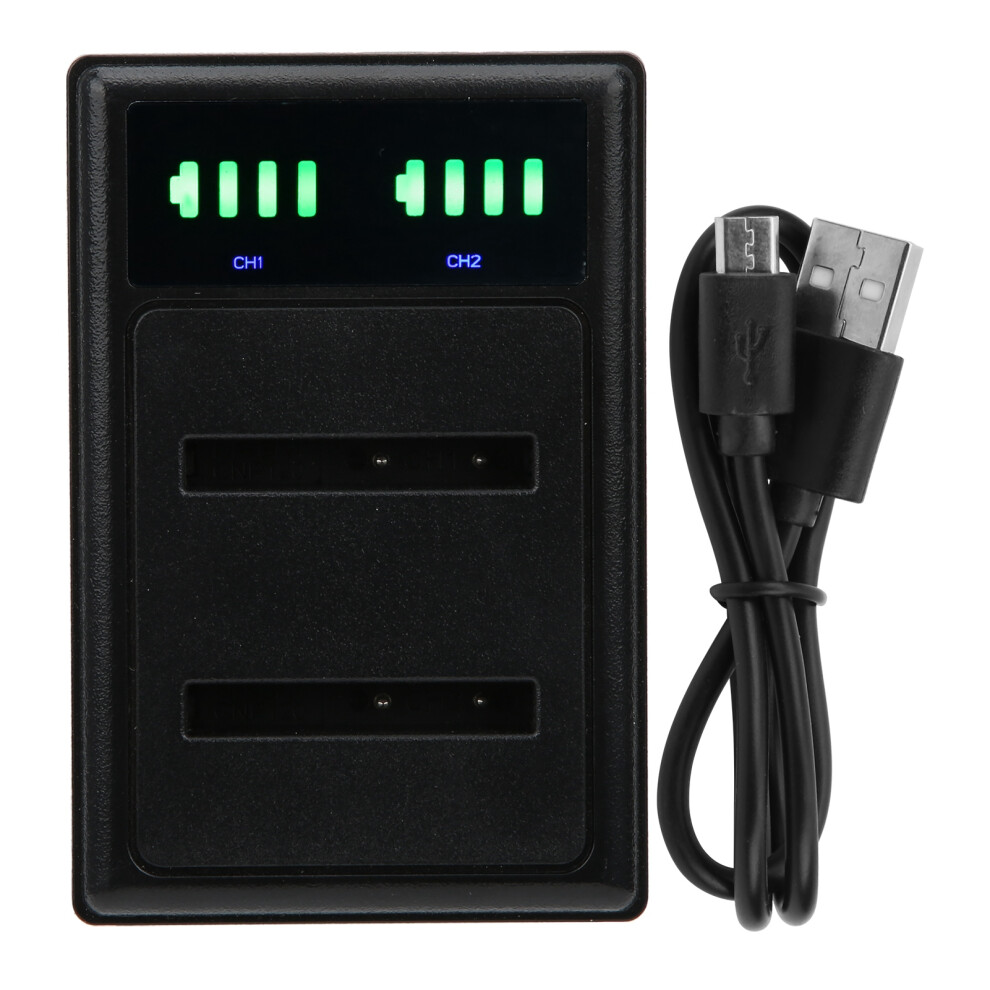 Dual Port Camera Battery Charger For Npbn1/Cnp120 643505144703