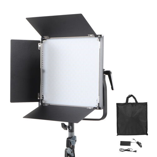 (US Plug) LED Video Light Panel Portable Studio RGB 60W 100-240V EU Plug
