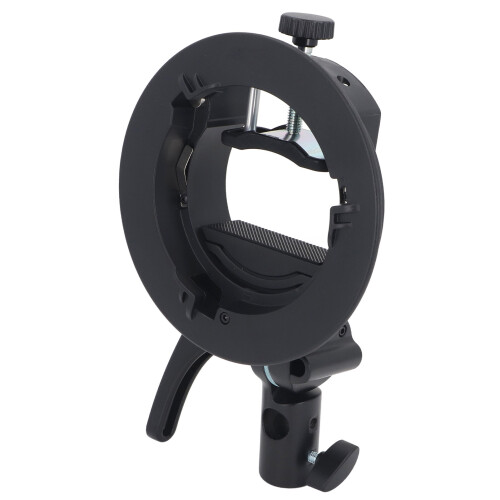 Flash Bracket for Bowens Mount Plastic Metal Round Head Holder Godox 1