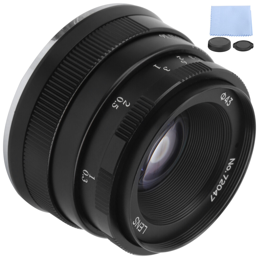 (Black) Newyi 35Mm F1.7 Fx Mount Lens For Fuji Xt4 Black 643505025293