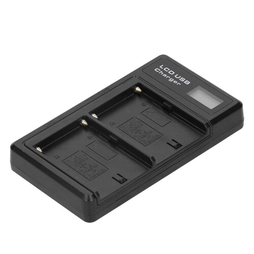 LCD Screen with Lithium Battery USB Charger for NPF550 1