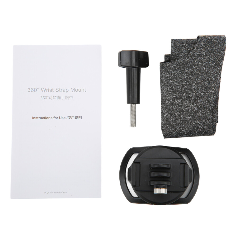 Telesin 360 Rotation Camera Wrist Hand Strap For Dji Insta360 643505011951