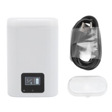 (White) Universal Rechargeable Camera Flash 5600K Hot Shoe for GR3 ZV1