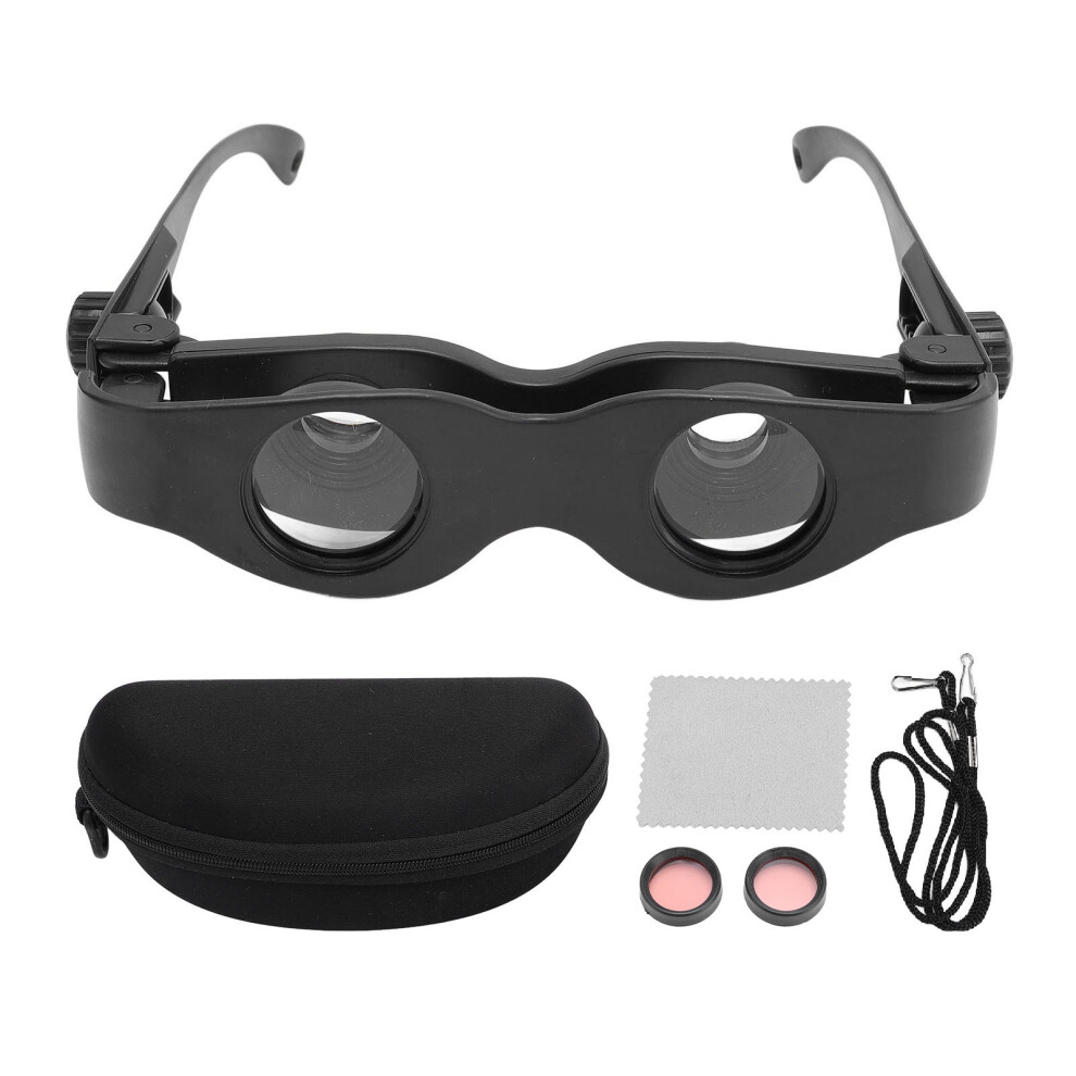 Fishing Binocular Glasses 3X Magnification Cpl Filters Red 643505166064