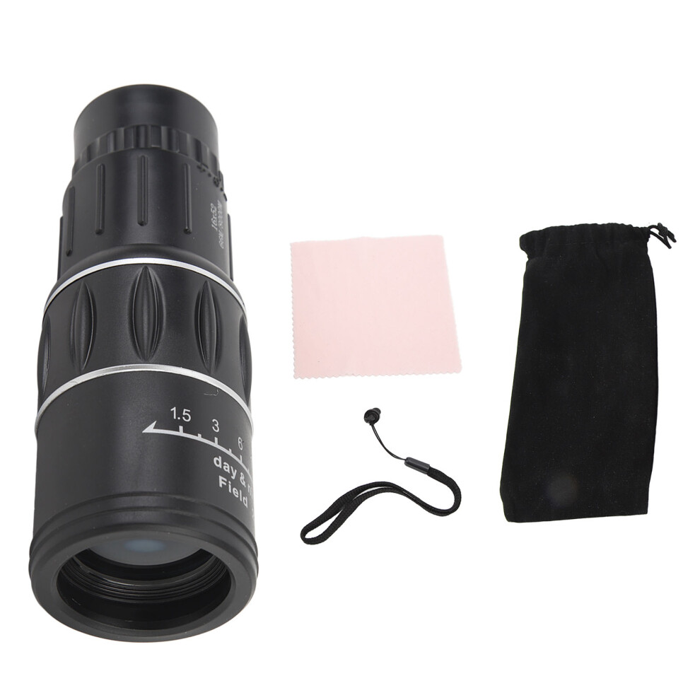 Monocular Telescope Hd Film 16X 8000M Wrist Strap Outdoor Green 643505102499