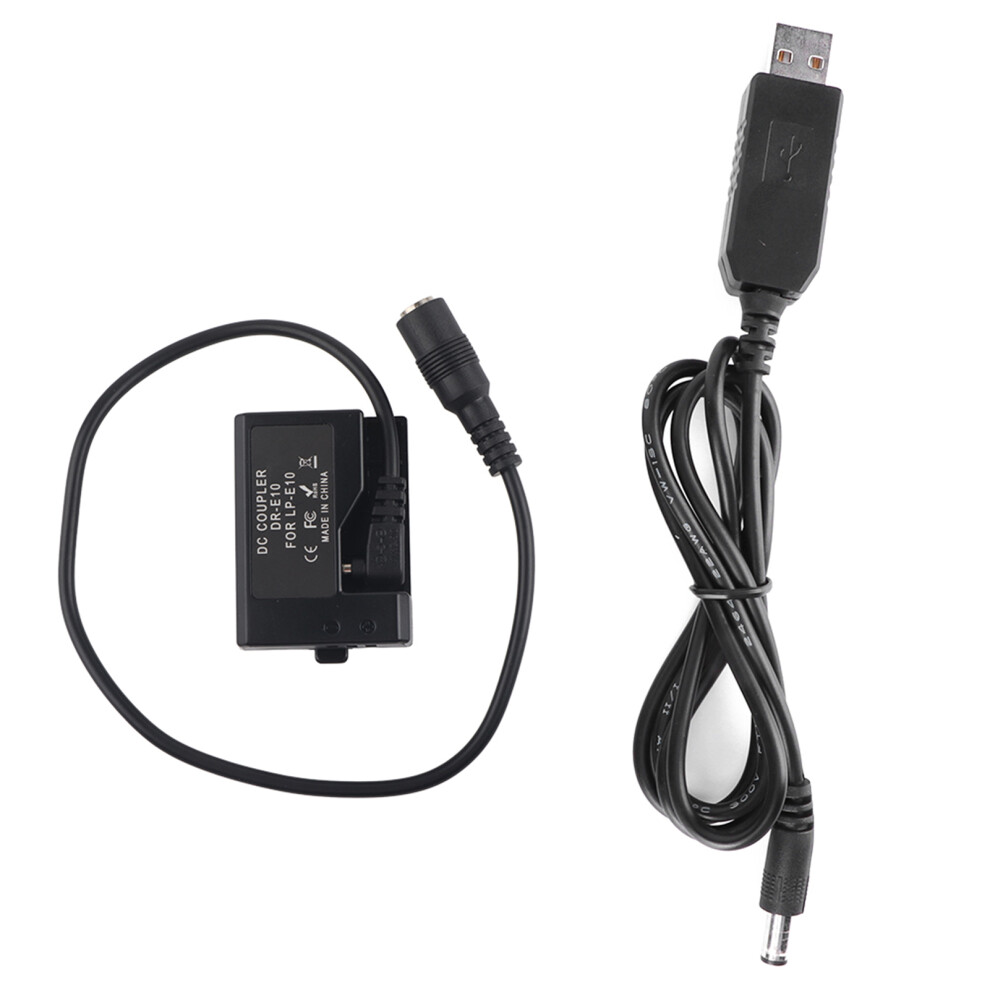 Usb To Ack-E10 Full Decoding Dummy Battery For Rebel T3/T5/T6/T7/T100 643505030808