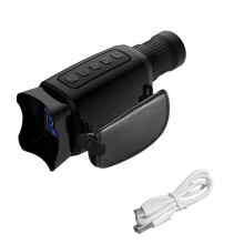 Night Vision Monocular 16X Zoom 2000mAh Battery 32GB SD
