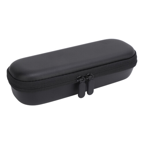 (Black) PU Scratch Resistant Waterproof Case Osmo Pocket 3 Black Wrist Strap 1