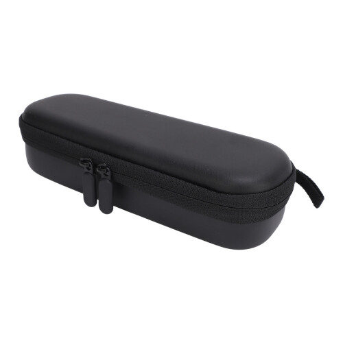 (Black) PU Scratch Resistant Waterproof Case Osmo Pocket 3 Black Wrist Strap 2