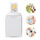 (silver) Mini Portable Phone Printer Built-in Battery HD Silver 4