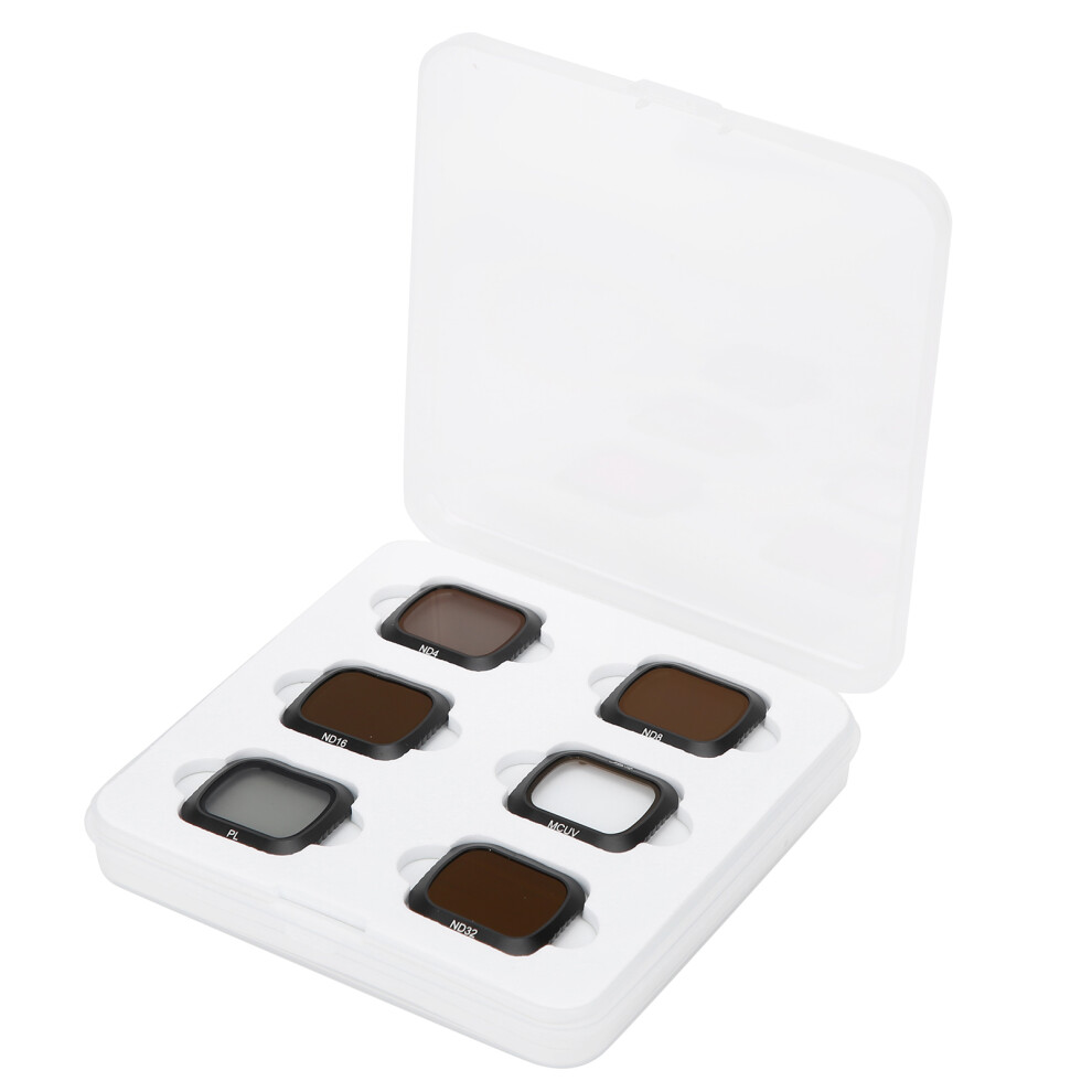 Junestar 6 In 1 Uv Cpl Nd4 Nd8 Nd16 Nd32 Filter For Dji Mavic 2 Pro 643505142501