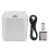 (white) Mini Portable Phone Printer Built-in Battery HD White 1
