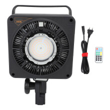 (EU Plug) LED Video Light 250W High Brightness Soft Dual Color UK Plug