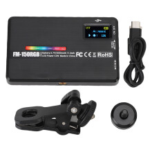 LED Fill Light RGB Rechargeable Dimmable for Photo