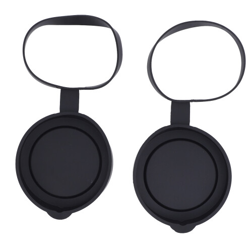 2Pcs Lens Caps Rubber Fit 61-64mm Telescope Binocular 2