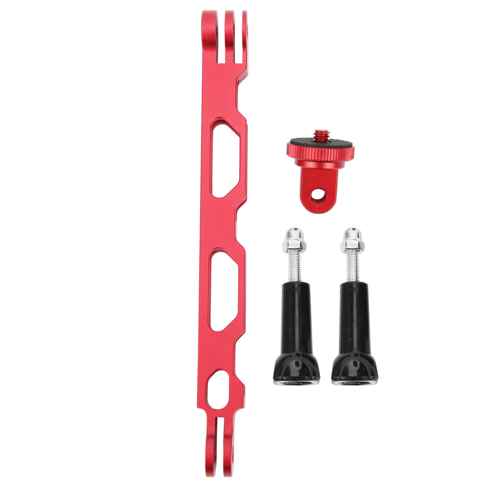 () Aluminium Expansion Bracket For Insta360 One X/X2 Red/Silver 643505143645