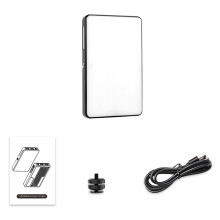 RGB LED Video Light 360 CRI 95+ 2500-9000K Dimmable
