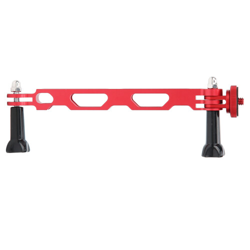 (Red) Aluminium Expansion Bracket for Insta360 ONE X/X2 Silver 2