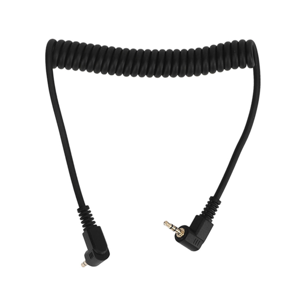 Flash Sync Cable 2.5Mm Male To Male Coiled For Olympus Em 643505116113
