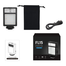 Small Camera Flashlight 5 Brightness Levels GN10 2500K-6500K