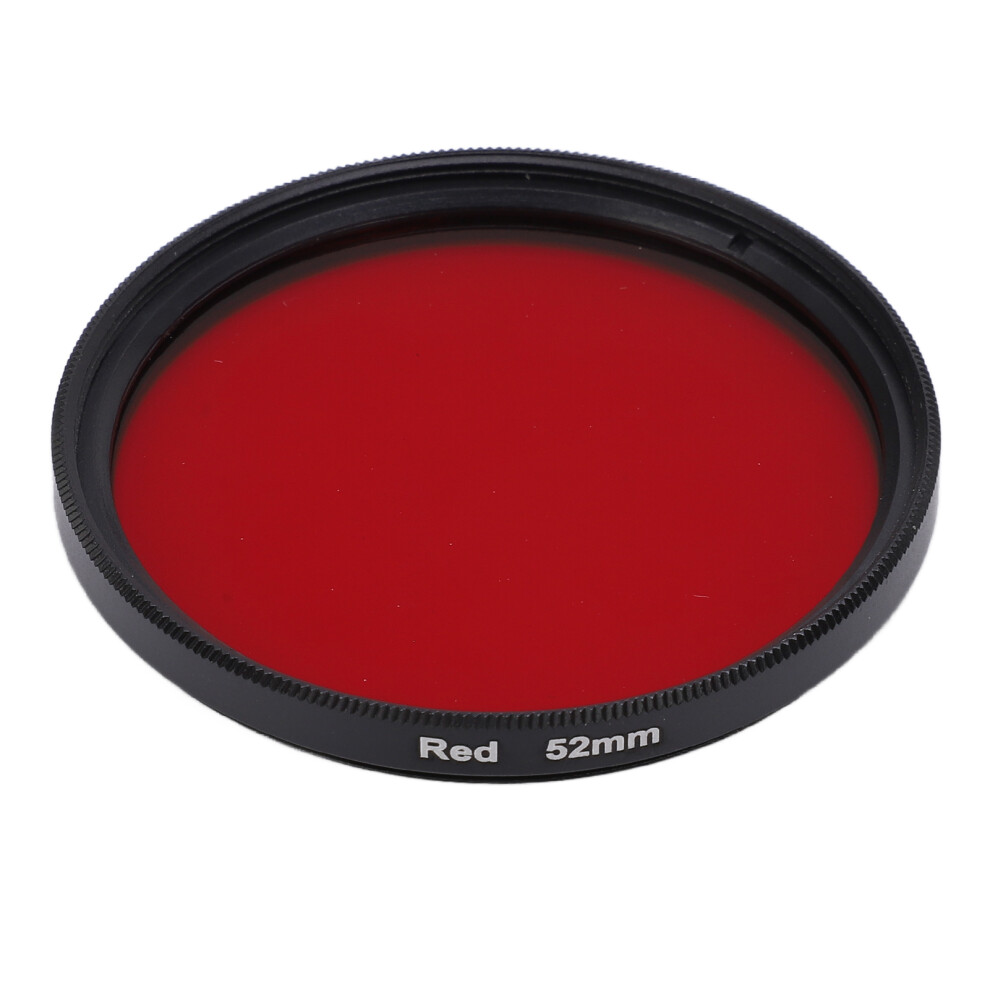 (52Mm) Filter 52Mm Optical Glass For Nikon Camera Lens Red 643505014846