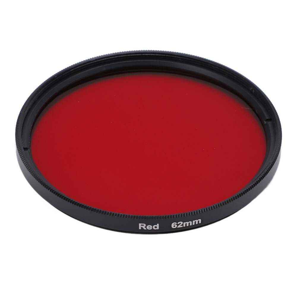 (62Mm) Filter 52Mm Optical Glass For Nikon Camera Lens Red 643505014860
