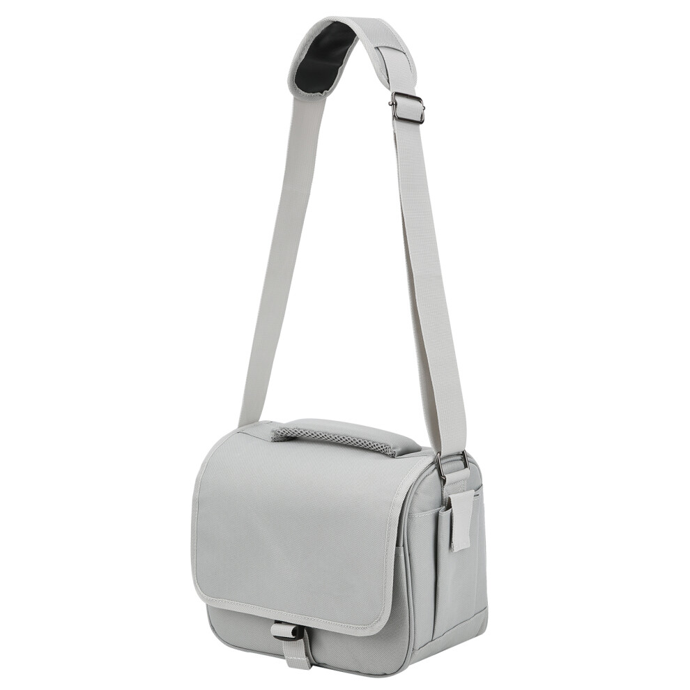 (Gray) Caden D27 Camera Shoulder Bag Sling Soft Travel Case Gray 643505026306