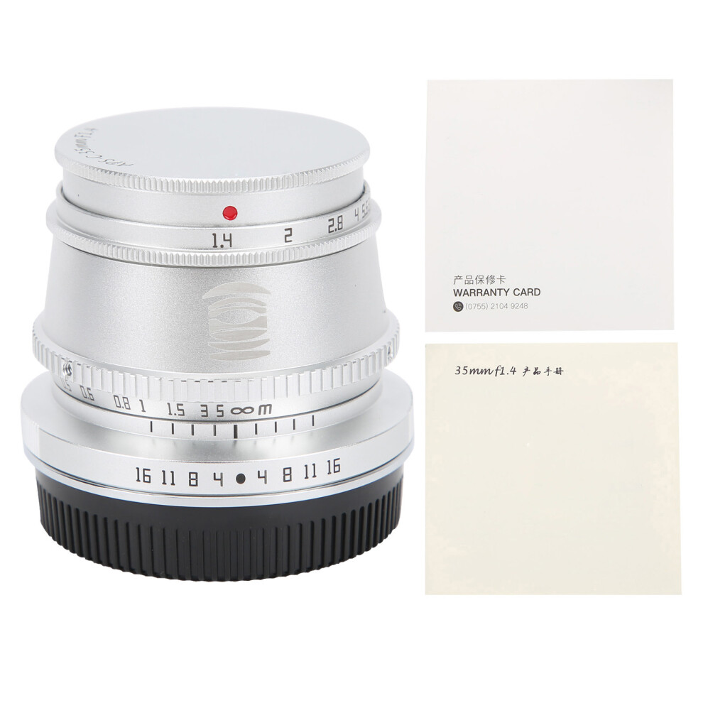 Ttartisan 35Mm F1.4 M43 Manual Focus Lens For Gh5/Gm10/Gx8/Gf9/G7/G85 643505022216